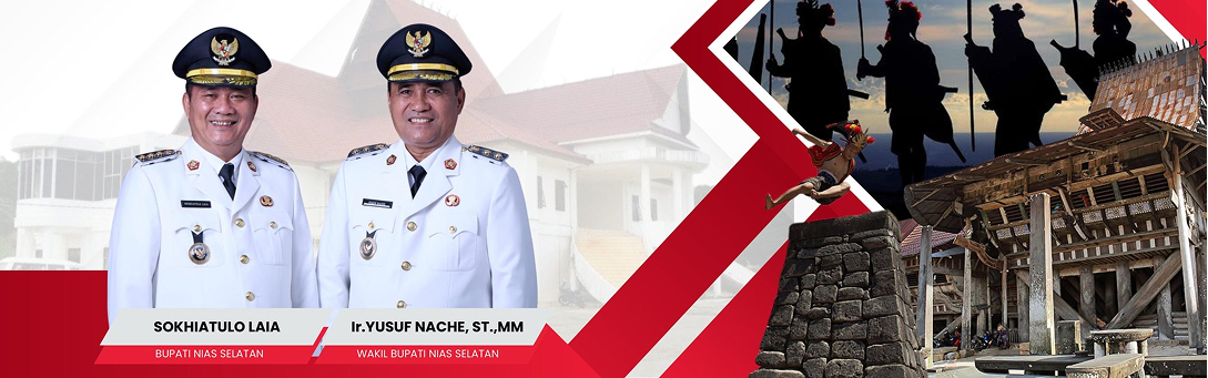 Banner Bupati & Wakil Bupati Nias Selatan